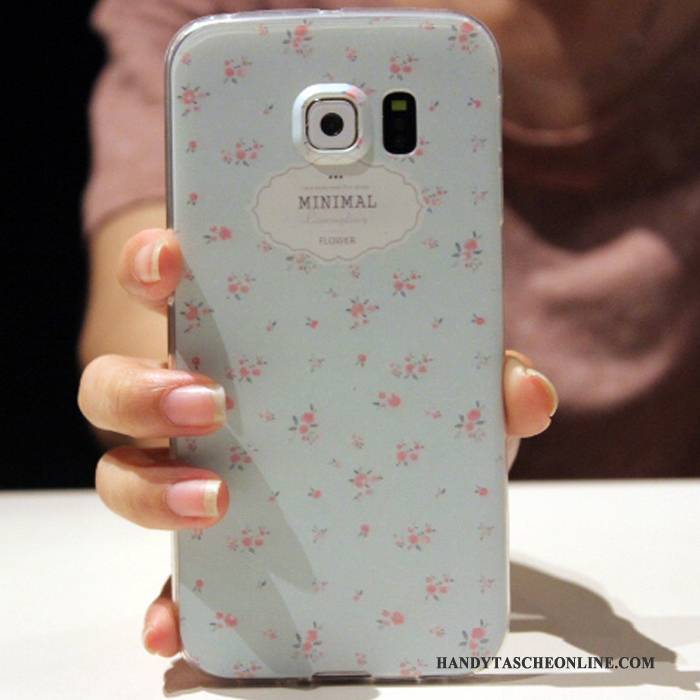 Hülle Samsung Galaxy S6 Edge Weiche Anti-sturz Handyhüllen, Case Samsung Galaxy S6 Edge Farbe