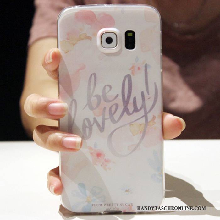 Hülle Samsung Galaxy S6 Edge Weiche Anti-sturz Handyhüllen, Case Samsung Galaxy S6 Edge Farbe