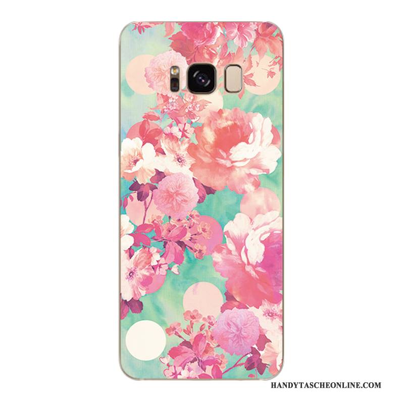 Hülle Samsung Galaxy S6 Edge + Weiche Handyhüllen Gelb, Case Samsung Galaxy S6 Edge + Schutz Blumen Trendmarke