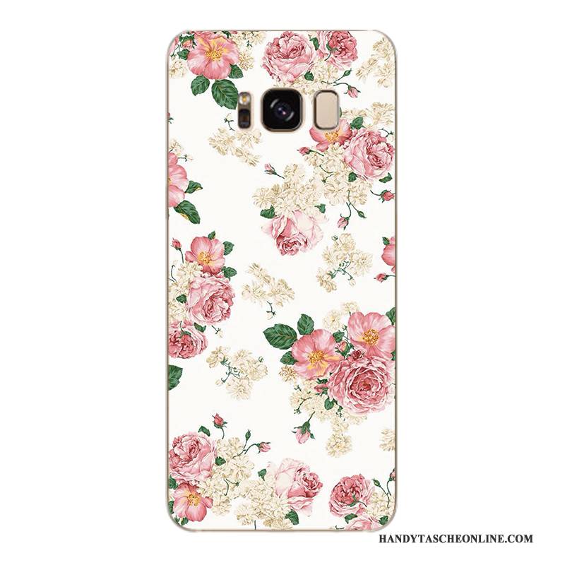 Hülle Samsung Galaxy S6 Edge + Weiche Handyhüllen Gelb, Case Samsung Galaxy S6 Edge + Schutz Blumen Trendmarke