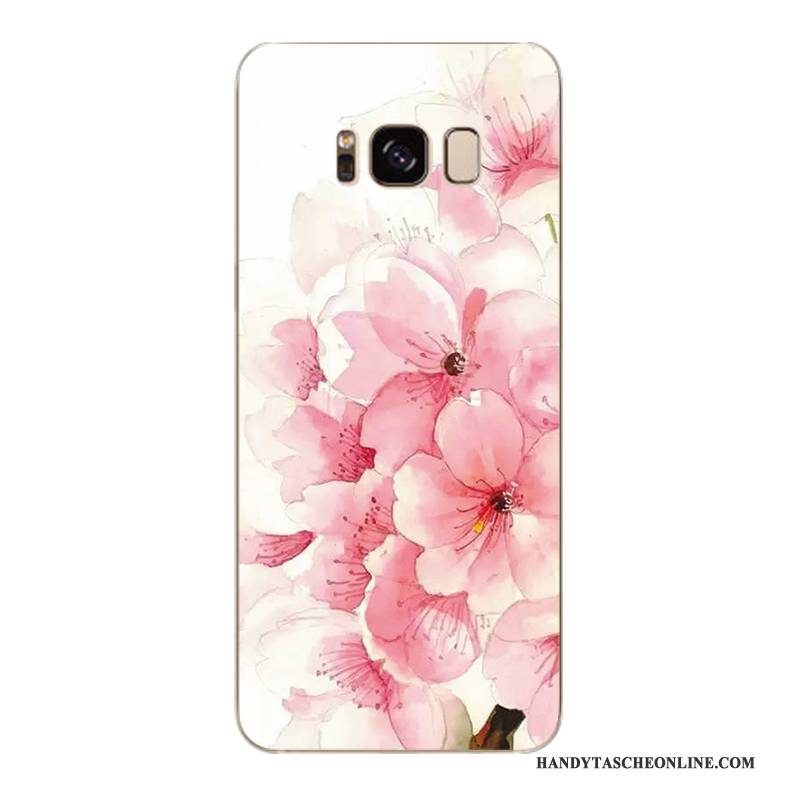 Hülle Samsung Galaxy S6 Edge + Weiche Handyhüllen Gelb, Case Samsung Galaxy S6 Edge + Schutz Blumen Trendmarke