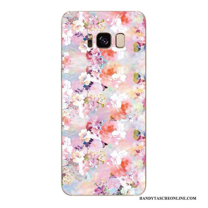 Hülle Samsung Galaxy S6 Edge + Weiche Handyhüllen Gelb, Case Samsung Galaxy S6 Edge + Schutz Blumen Trendmarke