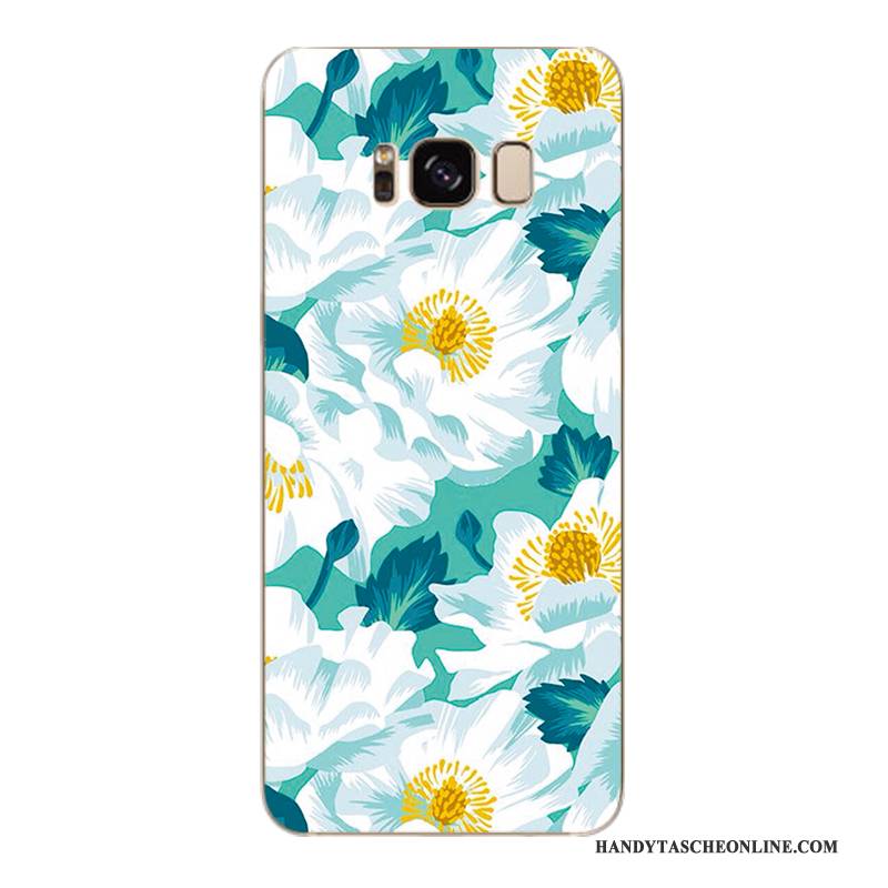 Hülle Samsung Galaxy S6 Edge + Weiche Handyhüllen Gelb, Case Samsung Galaxy S6 Edge + Schutz Blumen Trendmarke