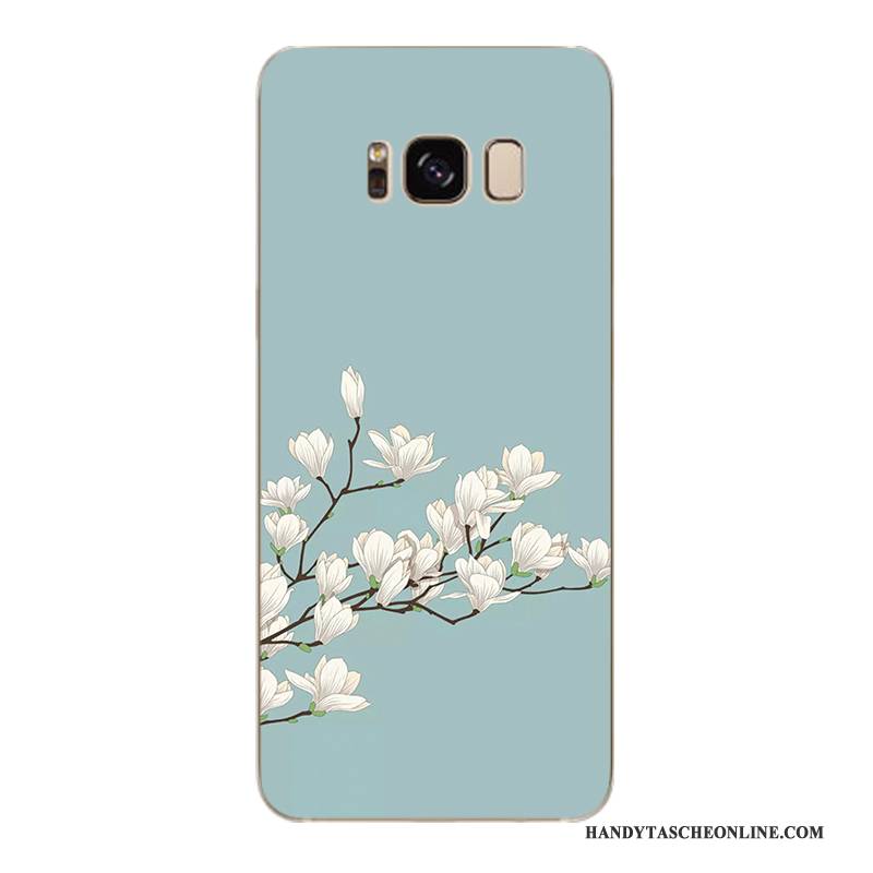 Hülle Samsung Galaxy S6 Edge + Weiche Handyhüllen Gelb, Case Samsung Galaxy S6 Edge + Schutz Blumen Trendmarke