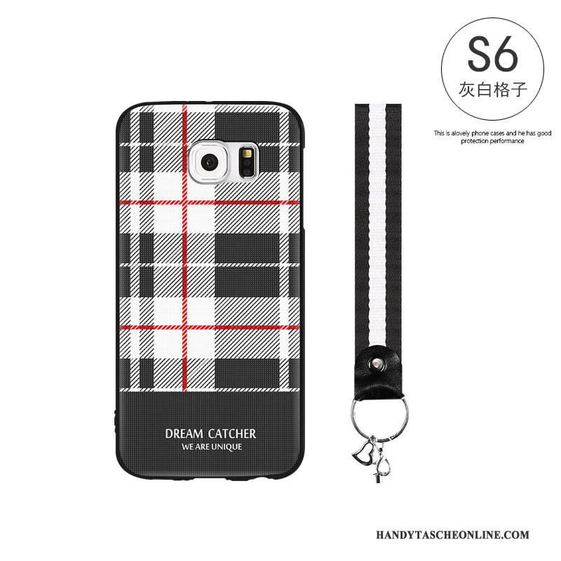 Hülle Samsung Galaxy S6 Kreativ Persönlichkeit Anti-sturz, Case Samsung Galaxy S6 Schutz Nubuck Trend