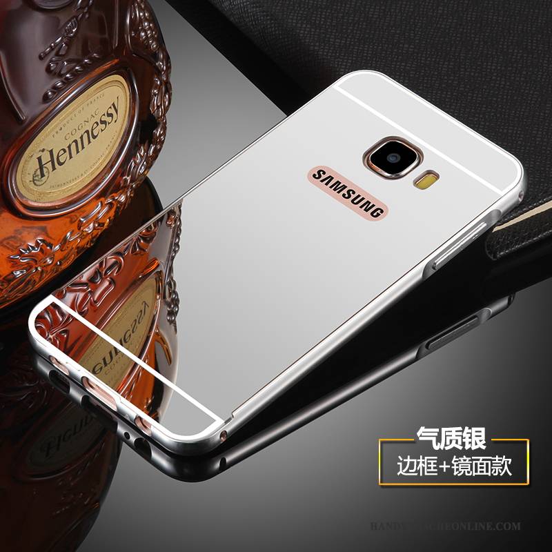 Hülle Samsung Galaxy S6 Metall Handyhüllen Gelb, Case Samsung Galaxy S6 Grenze Hintere Abdeckung