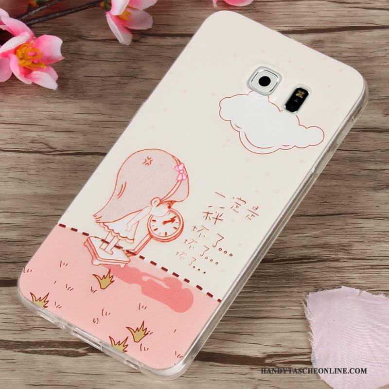 Hülle Samsung Galaxy S6 Schutz Gelb Trend, Case Samsung Galaxy S6 Weiche Handyhüllen