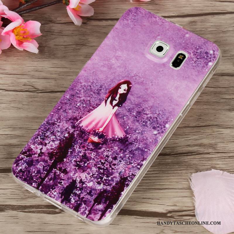 Hülle Samsung Galaxy S6 Schutz Gelb Trend, Case Samsung Galaxy S6 Weiche Handyhüllen