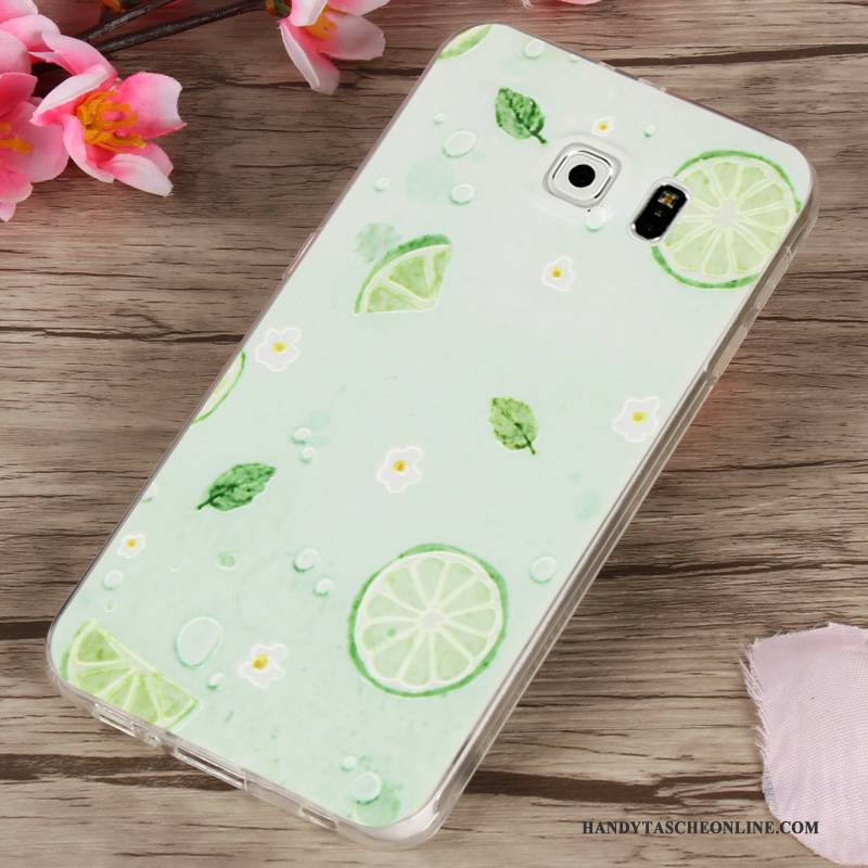 Hülle Samsung Galaxy S6 Schutz Gelb Trend, Case Samsung Galaxy S6 Weiche Handyhüllen