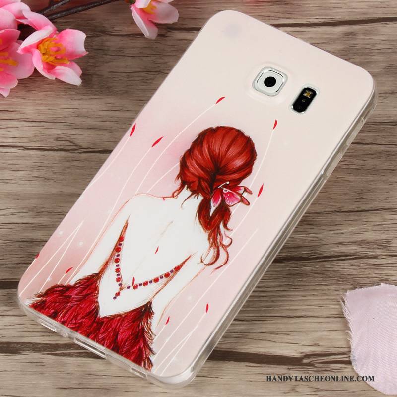 Hülle Samsung Galaxy S6 Schutz Gelb Trend, Case Samsung Galaxy S6 Weiche Handyhüllen