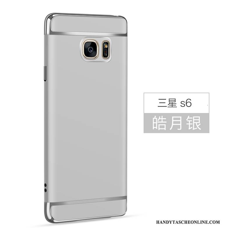 Hülle Samsung Galaxy S6 Schutz Nubuck Blau, Case Samsung Galaxy S6 Schwer Handyhüllen