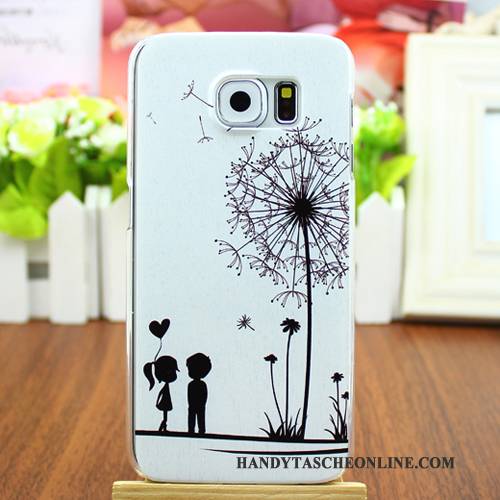 Hülle Samsung Galaxy S6 Schutz Weiß Handyhüllen, Case Samsung Galaxy S6