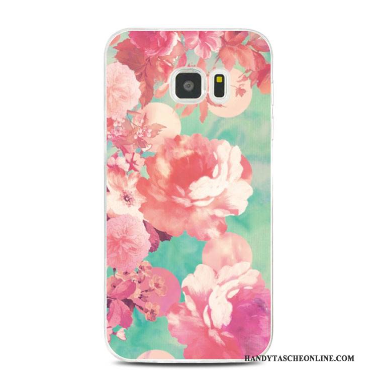 Hülle Samsung Galaxy S7 Edge Farbe Zitrone Handyhüllen, Case Samsung Galaxy S7 Edge Silikon Frisch