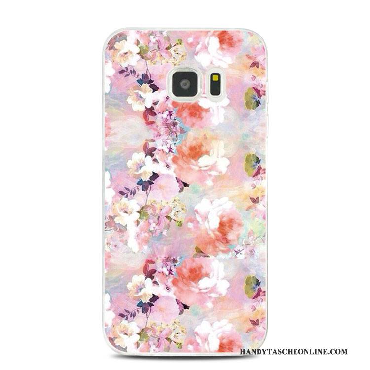 Hülle Samsung Galaxy S7 Edge Farbe Zitrone Handyhüllen, Case Samsung Galaxy S7 Edge Silikon Frisch