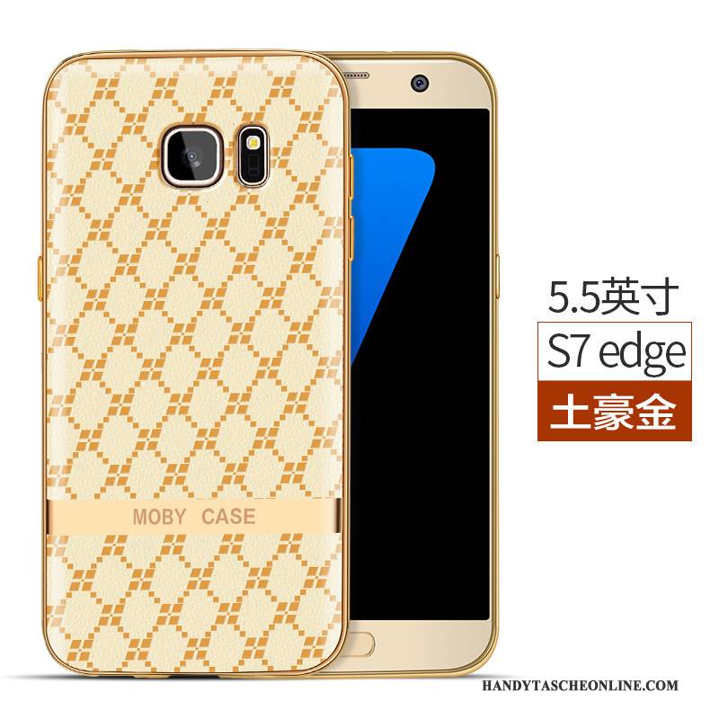 Hülle Samsung Galaxy S7 Edge Schutz Anti-sturz Leicht, Case Samsung Galaxy S7 Edge Weiche Business Handyhüllen