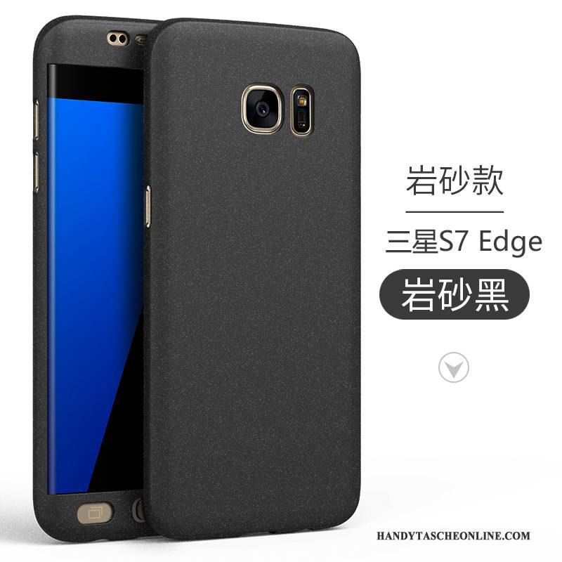 Hülle Samsung Galaxy S7 Edge Schutz Schwer Nubuck, Case Samsung Galaxy S7 Edge Silikon Trend Handyhüllen