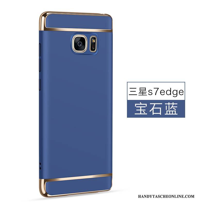 Hülle Samsung Galaxy S7 Edge Schutz Schwer Schwarz, Case Samsung Galaxy S7 Edge Handyhüllen Anti-sturz