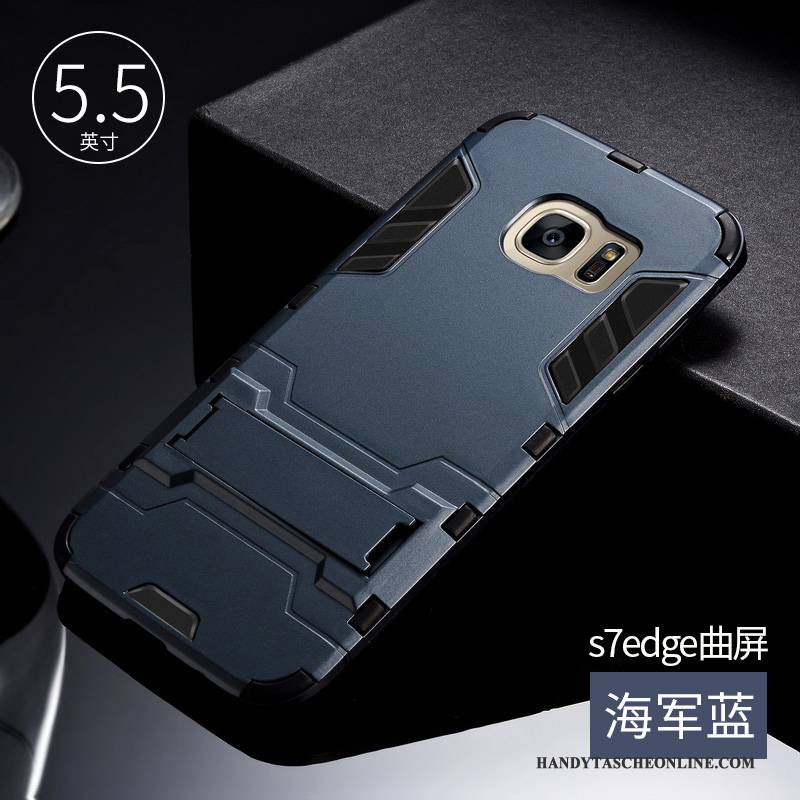 Hülle Samsung Galaxy S7 Edge Silikon Persönlichkeit Handyhüllen, Case Samsung Galaxy S7 Edge Taschen Anti-sturz Trend