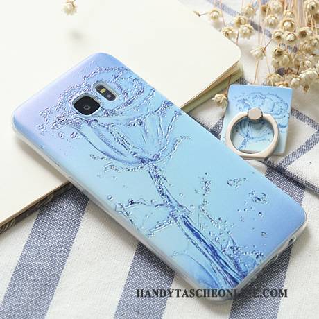 Hülle Samsung Galaxy S7 Edge Silikon Ring Dünne, Case Samsung Galaxy S7 Edge Schutz Handyhüllen