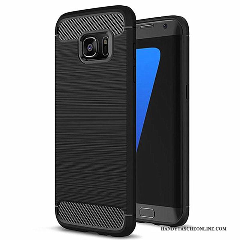 Hülle Samsung Galaxy S7 Edge Taschen Grün, Case Samsung Galaxy S7 Edge Weiche