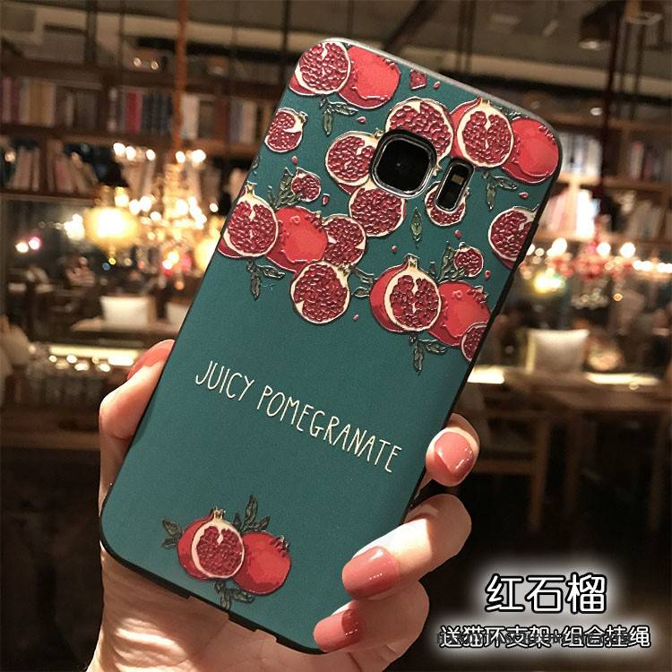 Hülle Samsung Galaxy S7 Edge Taschen Trend Persönlichkeit, Case Samsung Galaxy S7 Edge Silikon Handyhüllen Chinesische Art