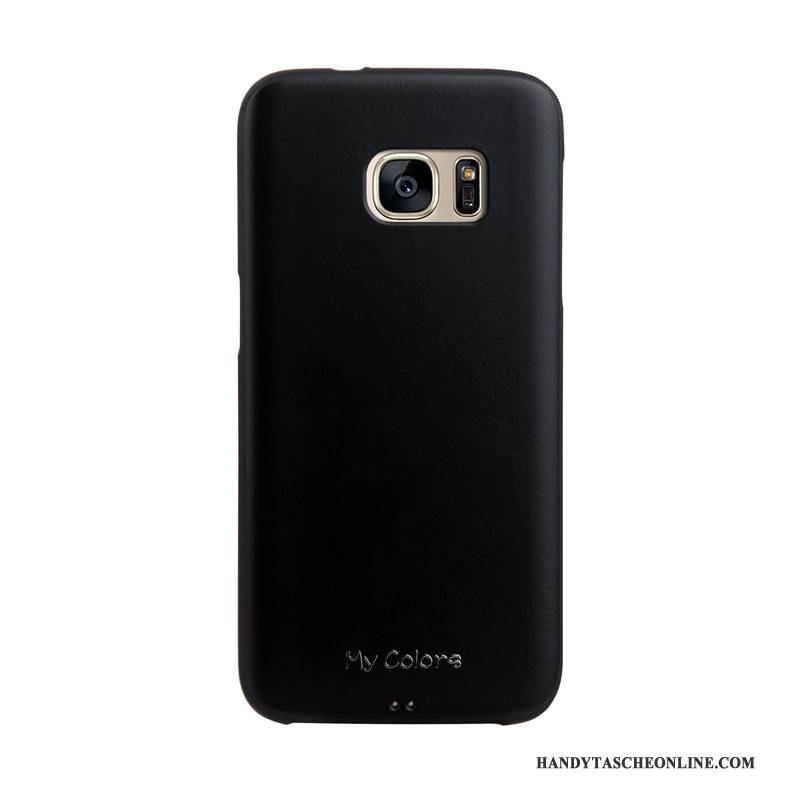 Hülle Samsung Galaxy S7 Edge Weiche Business Handyhüllen, Case Samsung Galaxy S7 Edge Lederhülle