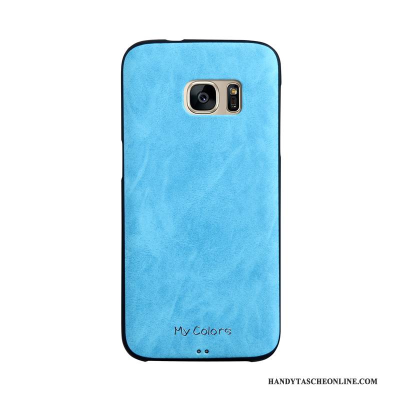 Hülle Samsung Galaxy S7 Edge Weiche Business Handyhüllen, Case Samsung Galaxy S7 Edge Lederhülle