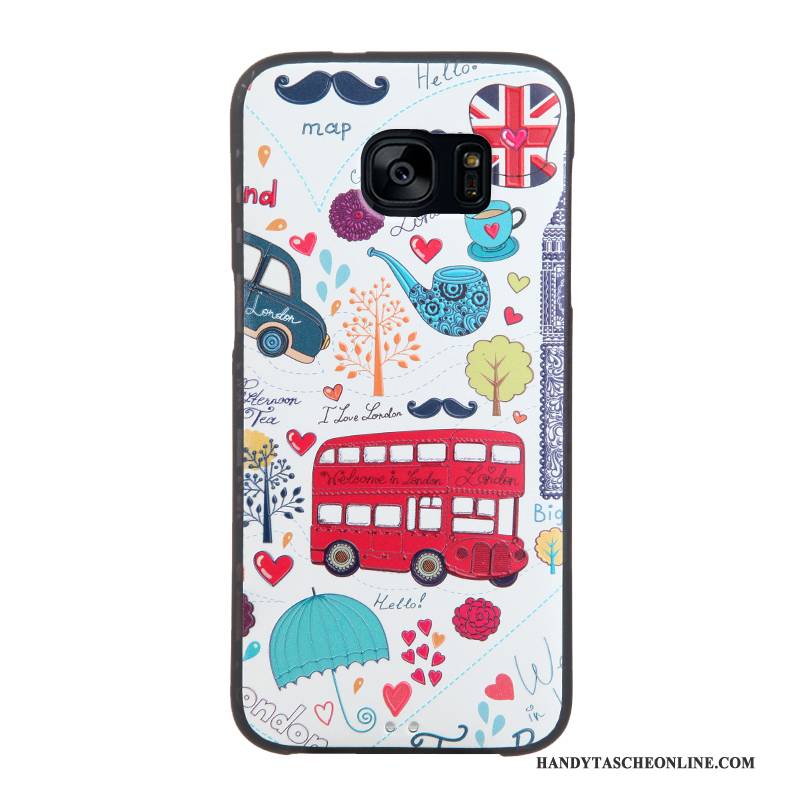 Hülle Samsung Galaxy S7 Edge Weiche Handyhüllen Trend, Case Samsung Galaxy S7 Edge Prägung