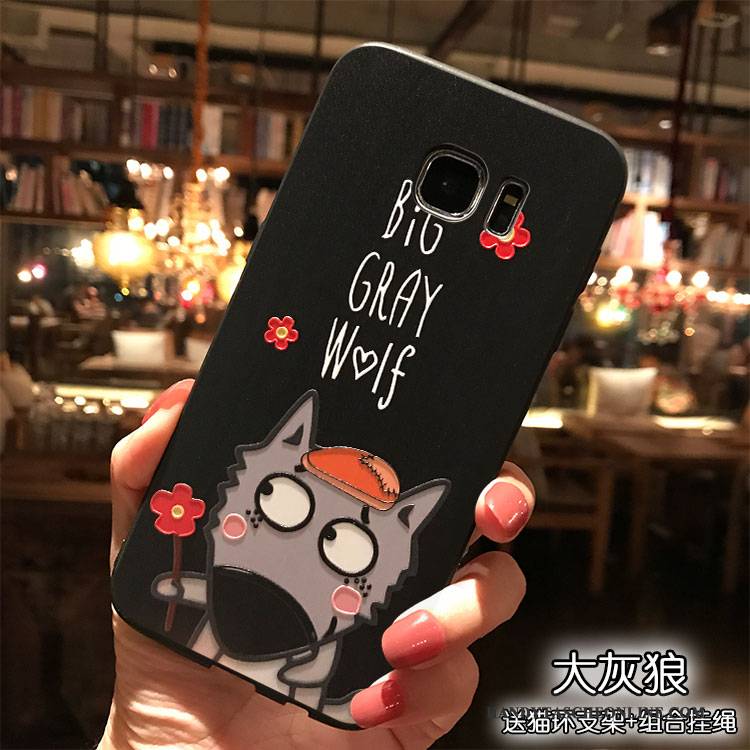 Hülle Samsung Galaxy S7 Karikatur Trend Persönlichkeit, Case Samsung Galaxy S7 Taschen Handyhüllen Hängende Verzierungen