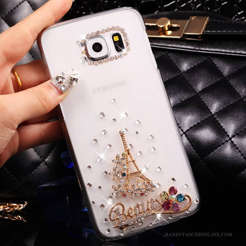 Hülle Samsung Galaxy S7 Karikatur Weiß Handyhüllen, Case Samsung Galaxy S7 Schutz Transparent