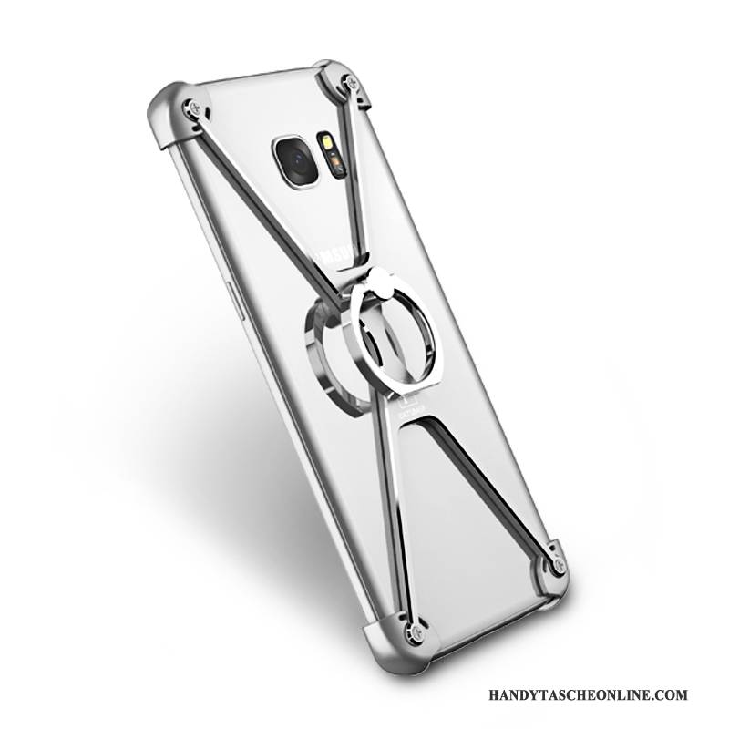 Hülle Samsung Galaxy S7 Kreativ Grenze Handyhüllen, Case Samsung Galaxy S7 Metall Ring Anti-sturz