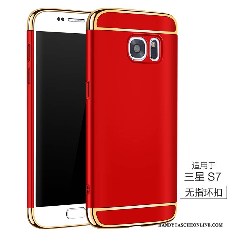 Hülle Samsung Galaxy S7 Kreativ Persönlichkeit Trend, Case Samsung Galaxy S7 Schutz Silber Schwer
