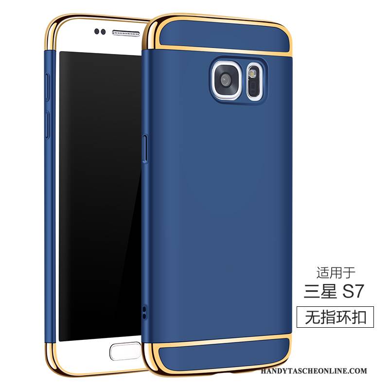 Hülle Samsung Galaxy S7 Kreativ Persönlichkeit Trend, Case Samsung Galaxy S7 Schutz Silber Schwer