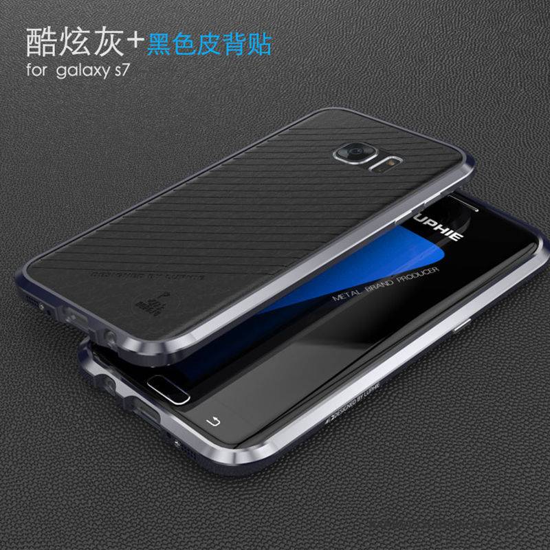 Hülle Samsung Galaxy S7 Metall Handyhüllen Anti-sturz, Case Samsung Galaxy S7 Schutz Schlank Grenze