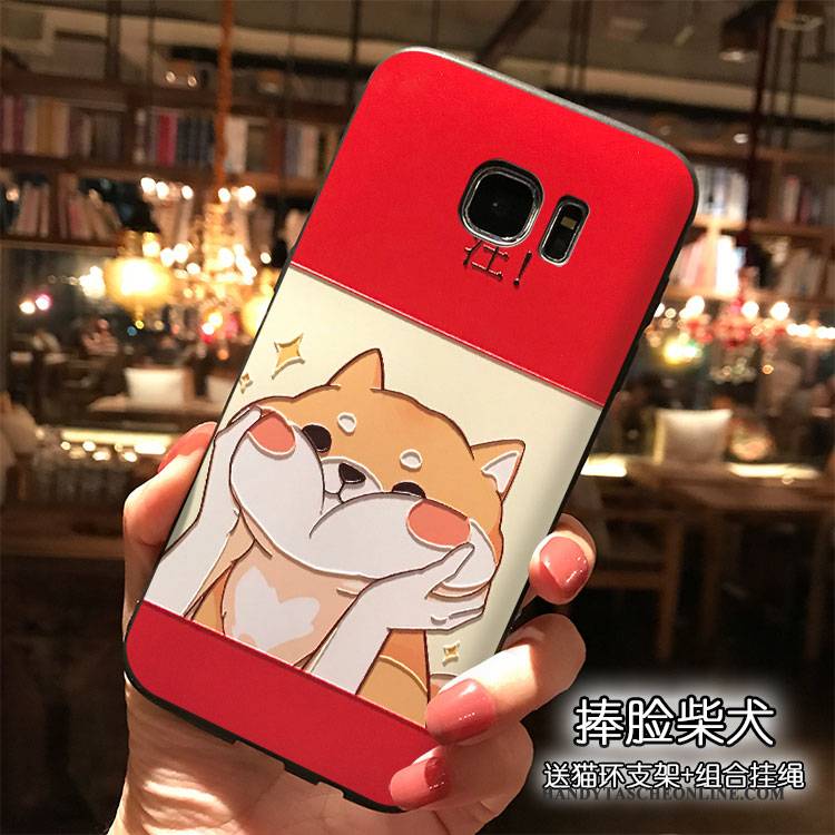 Hülle Samsung Galaxy S7 Taschen Handyhüllen Hängende Verzierungen, Case Samsung Galaxy S7 Karikatur Nette Trend