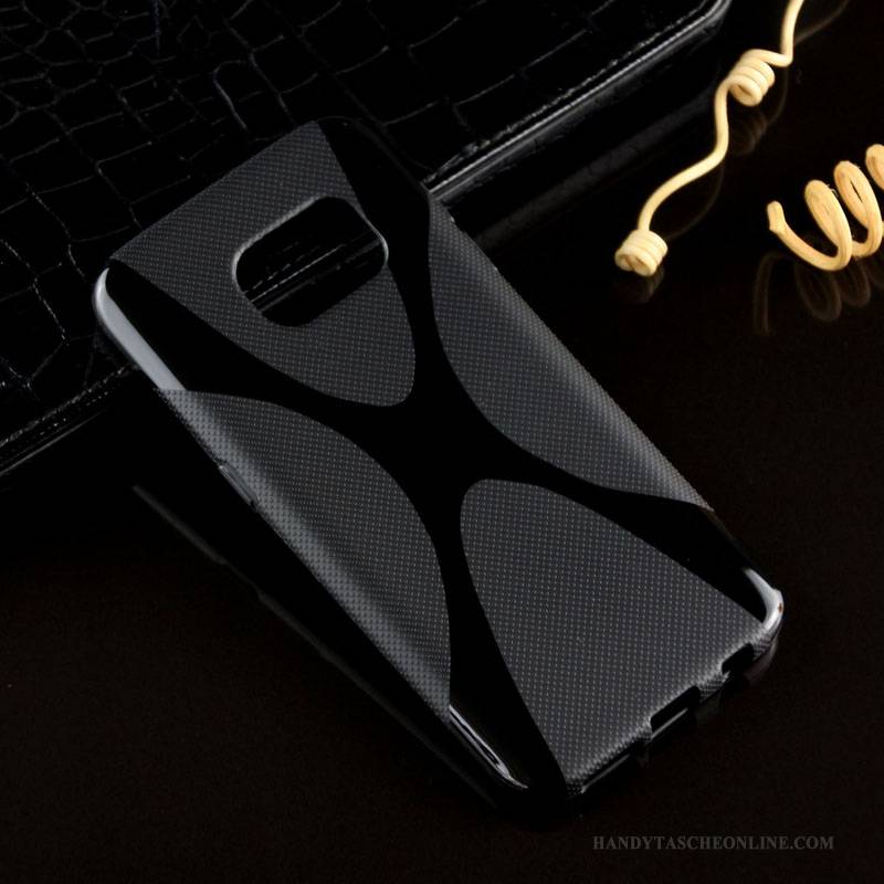 Hülle Samsung Galaxy S7 Weiche Handyhüllen Grau, Case Samsung Galaxy S7 Schutz Rutschfest