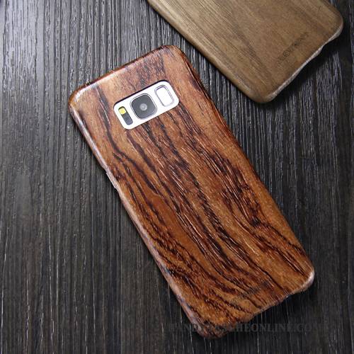 Hülle Samsung Galaxy S8+ Aus Holz Schlank Handyhüllen, Case Samsung Galaxy S8+ Massivholz Khaki Trendmarke