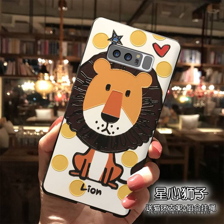 Hülle Samsung Galaxy S8+ Farbe Hängende Verzierungen Trend, Case Samsung Galaxy S8+ Karikatur Nette Handyhüllen