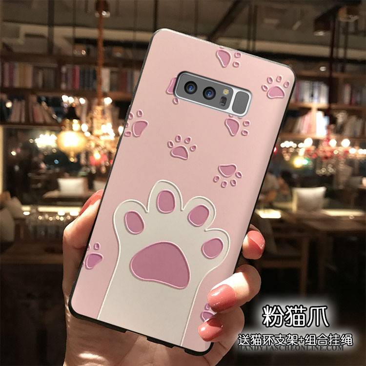 Hülle Samsung Galaxy S8+ Farbe Hängende Verzierungen Trend, Case Samsung Galaxy S8+ Karikatur Nette Handyhüllen