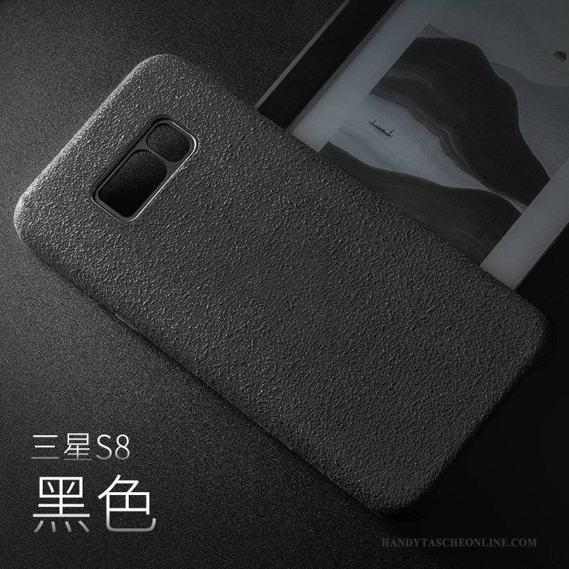 Hülle Samsung Galaxy S8+ Farbe Persönlichkeit Flanell, Case Samsung Galaxy S8+ Leder Handyhüllen Europa