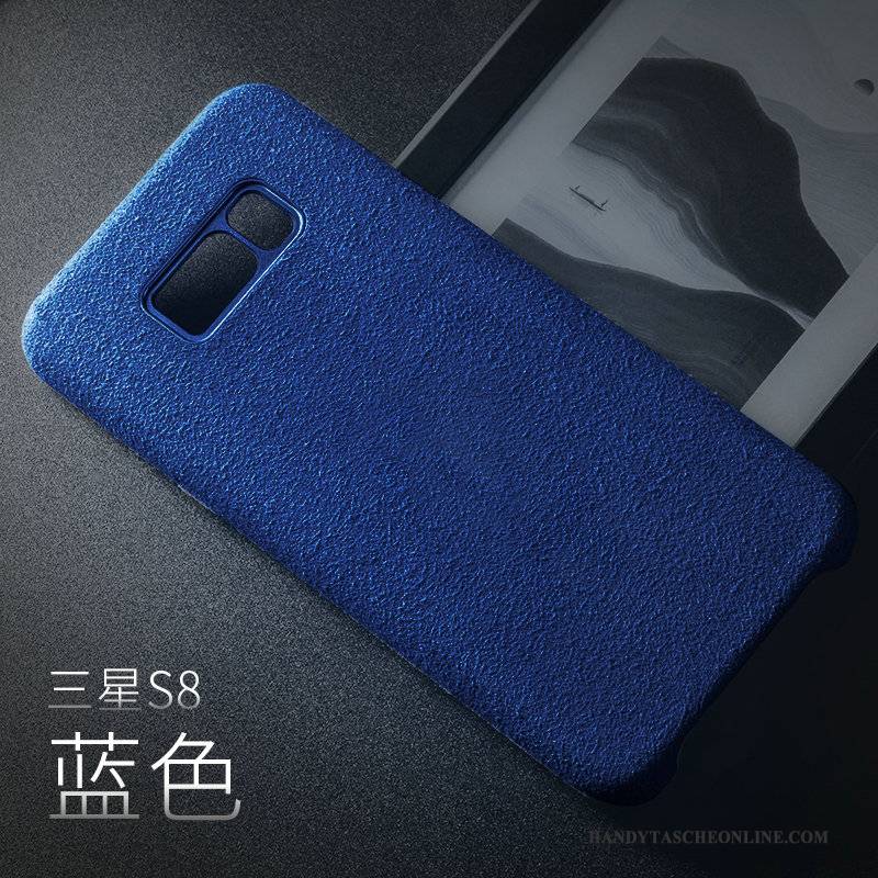 Hülle Samsung Galaxy S8+ Farbe Persönlichkeit Flanell, Case Samsung Galaxy S8+ Leder Handyhüllen Europa