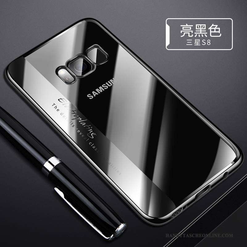 Hülle Samsung Galaxy S8 Farbe Schlank Transparent, Case Samsung Galaxy S8 Schutz Trend Handyhüllen