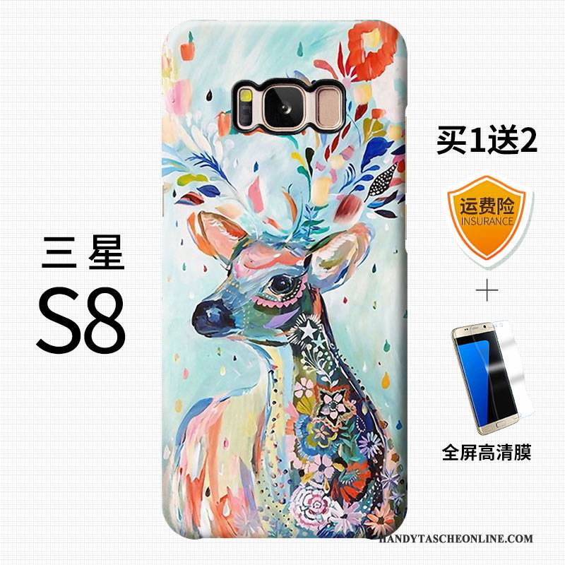 Hülle Samsung Galaxy S8 Farbe Schwer Handyhüllen, Case Samsung Galaxy S8 Kreativ Trend Persönlichkeit