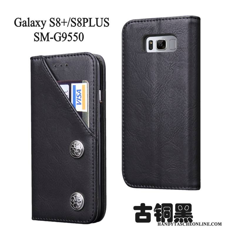 Hülle Samsung Galaxy S8+ Folio Handyhüllen Anti-sturz, Case Samsung Galaxy S8+ Silikon