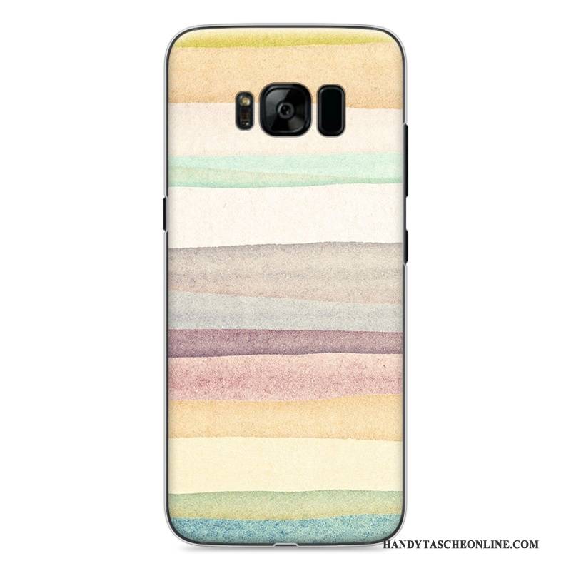 Hülle Samsung Galaxy S8 Gemalt Blau Schwer, Case Samsung Galaxy S8 Schutz Handyhüllen