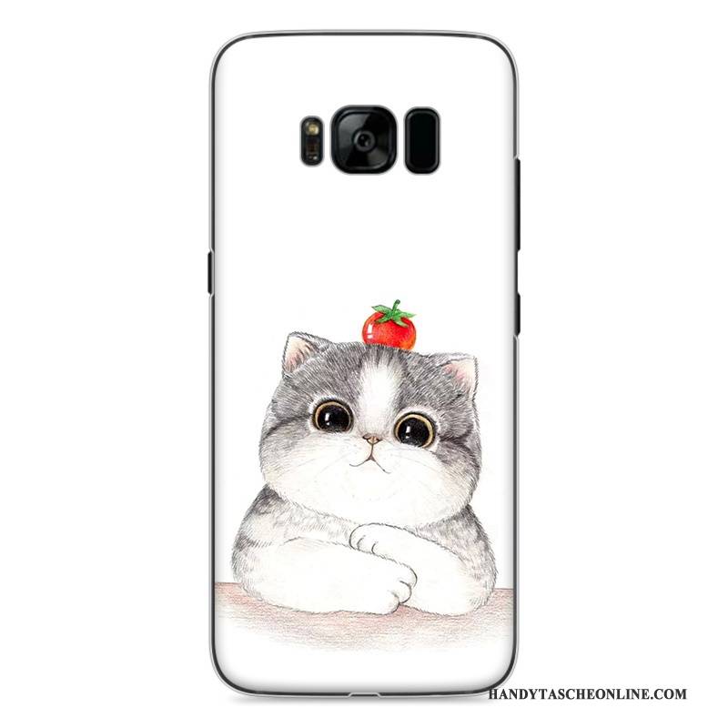 Hülle Samsung Galaxy S8 Gemalt Weiß Schwer, Case Samsung Galaxy S8 Schutz Handyhüllen