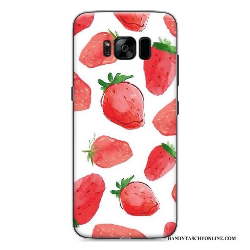 Hülle Samsung Galaxy S8 Gemalt Weiß Schwer, Case Samsung Galaxy S8 Schutz Handyhüllen