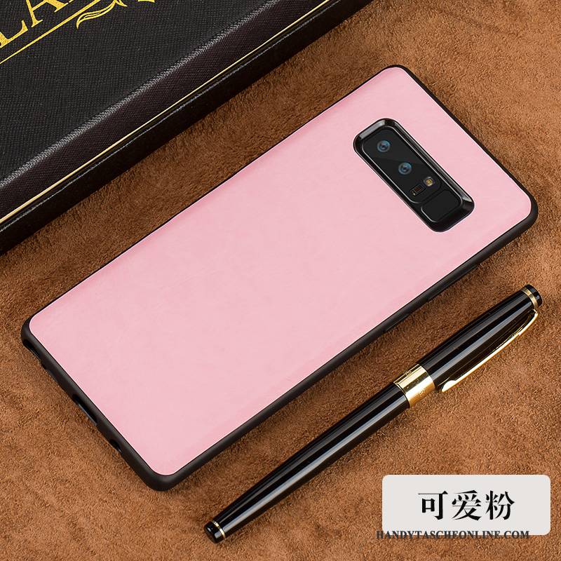 Hülle Samsung Galaxy S8+ Halterung Schnalle Schwarz, Case Samsung Galaxy S8+ Lederhülle Einfach Ring