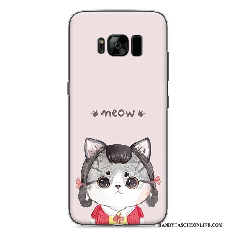 Hülle Samsung Galaxy S8 Karikatur Handyhüllen Schwer, Case Samsung Galaxy S8 Gemalt Grün Nette