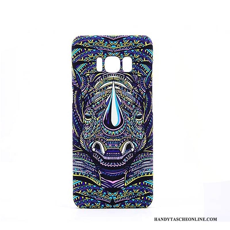 Hülle Samsung Galaxy S8+ Karikatur Tier Leuchtende, Case Samsung Galaxy S8+ Prägung Handyhüllen Trend